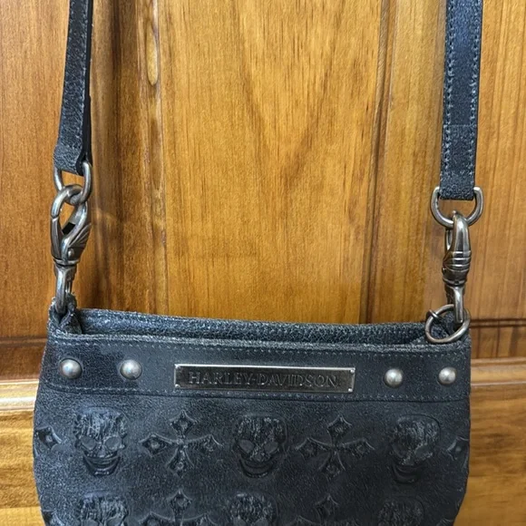 Harley Davidson small purse with detachable strap - Picture 3 of 3